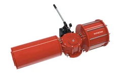 Scotch Yoke met hydraulische handwielen